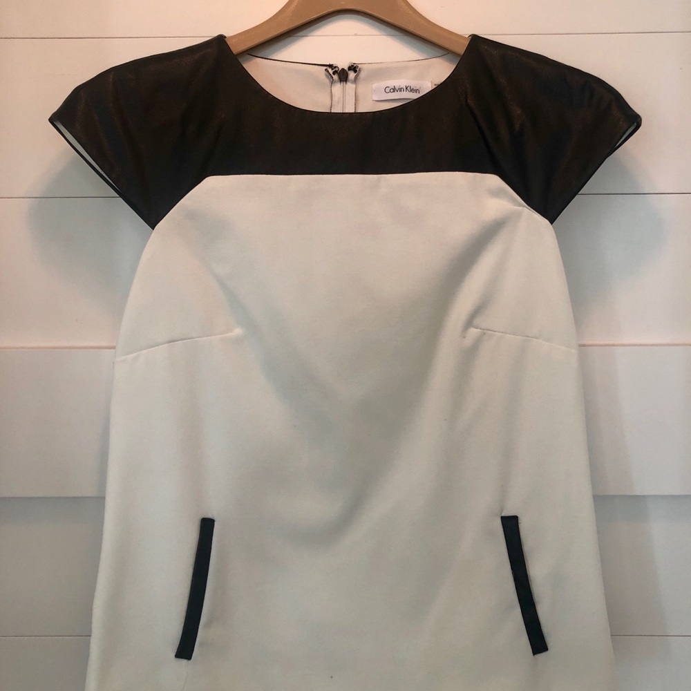 Calvin Klein Black and White Top